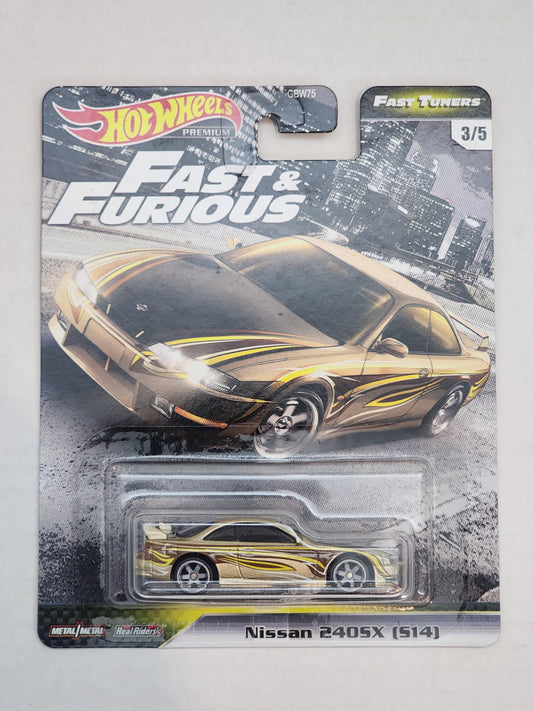 Hot wheels Premium Fnf Fast Tuners Nissan 200sx s14