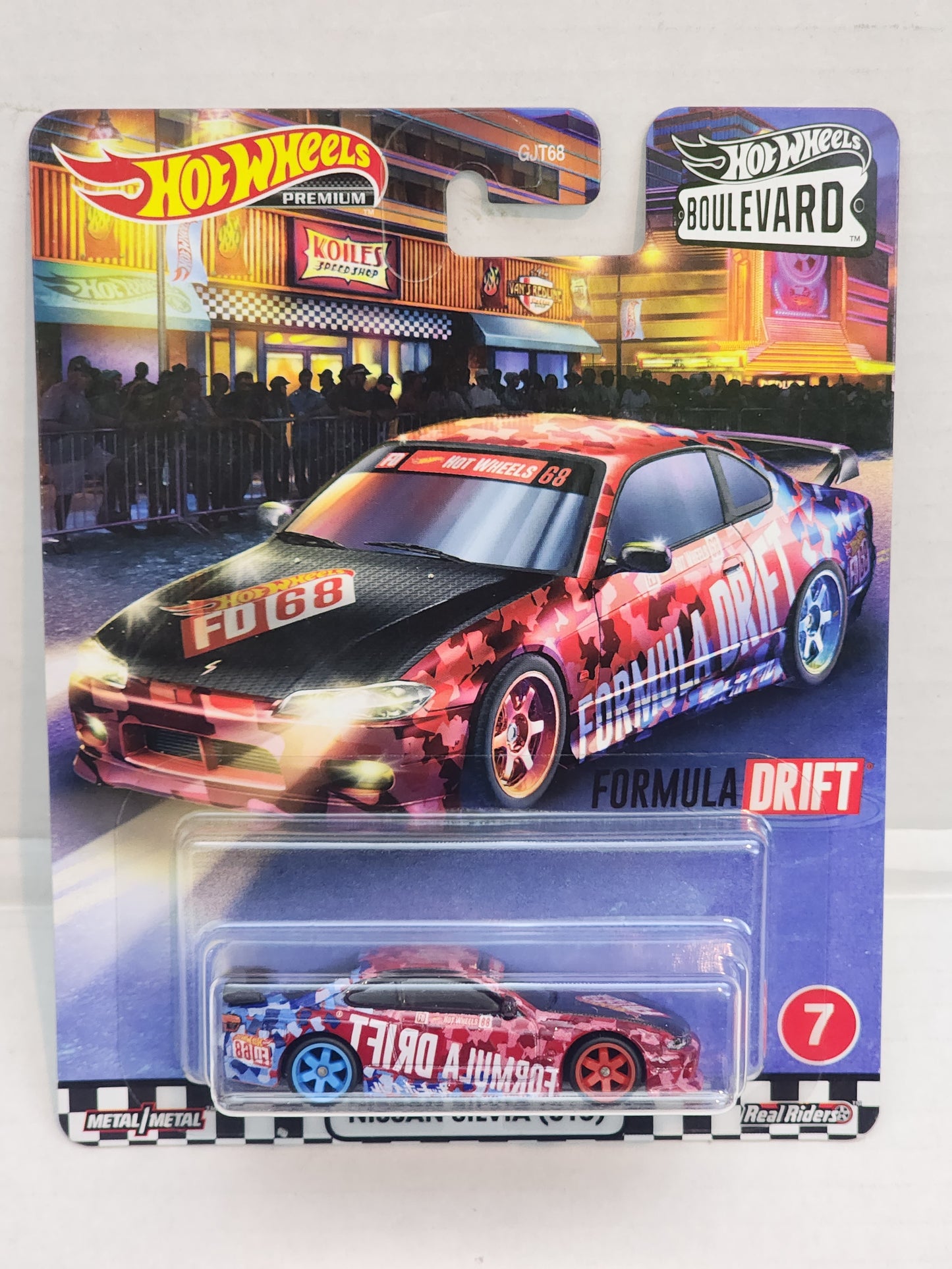 Hot wheels Premium Boulevard No.7 Nissan Silvia s15