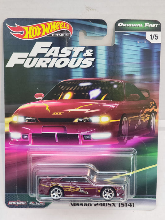 Hot wheels Premium  original Fast Nissan 240sx s14 200sx