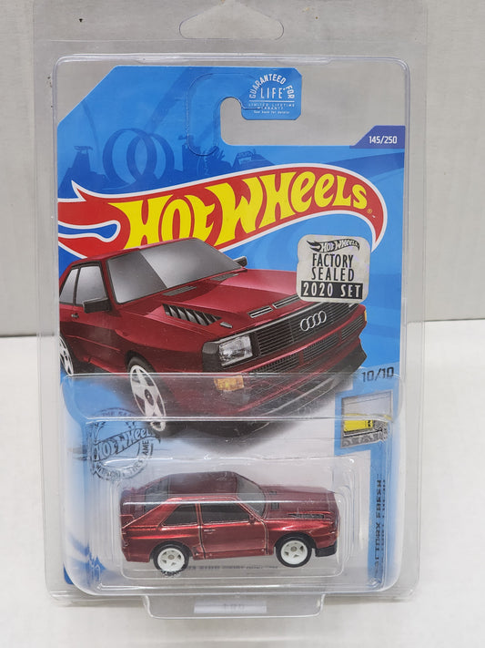 Hot wheels 84 Audi Sports Quattro super treasure hunt Factory sealed