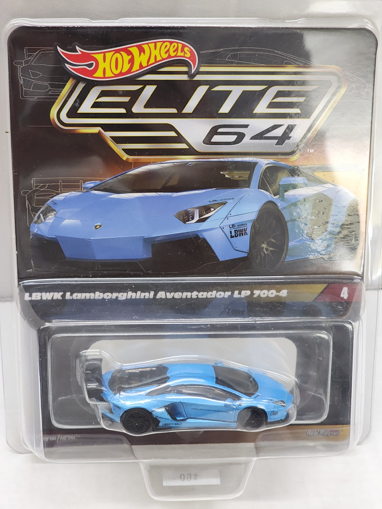 Hot wheels Elite 64 LBWK Lamborghini Aventador Lp-700-4