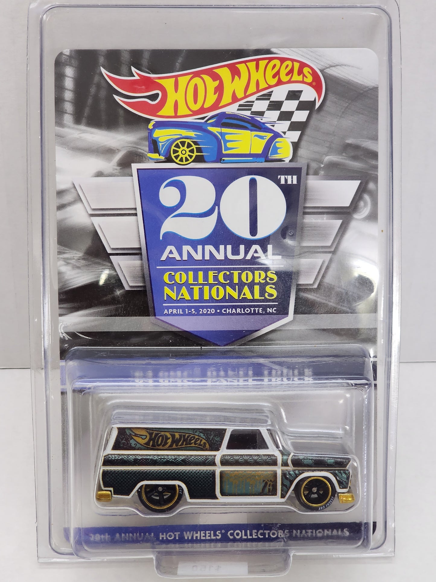 Hot wheels 20th annual Collectors Nationals Charlotte  64 Gmc panel Truck