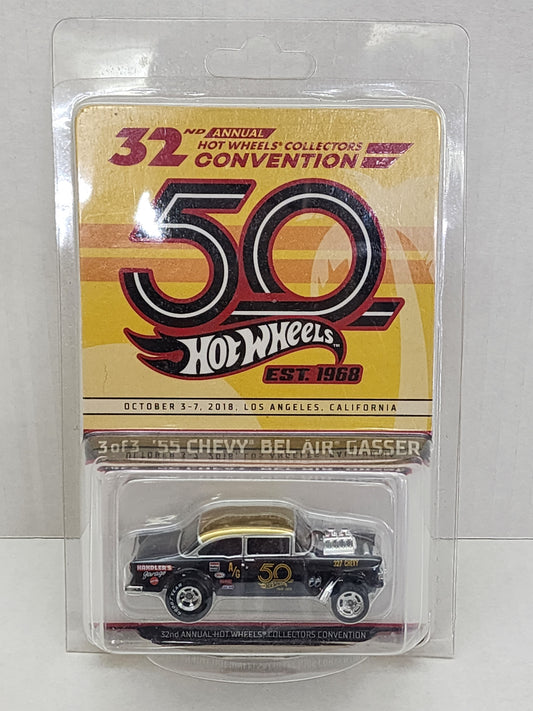 Hot wheels 32nd Annual L.A convention 55 Chevy Bel Air Gasser