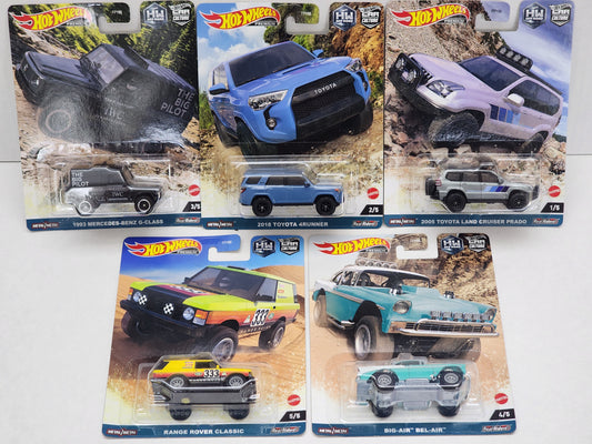 Hot wheels Premium off road set