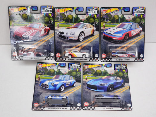 Hot wheels Premium Boulevard No. 86-90 set