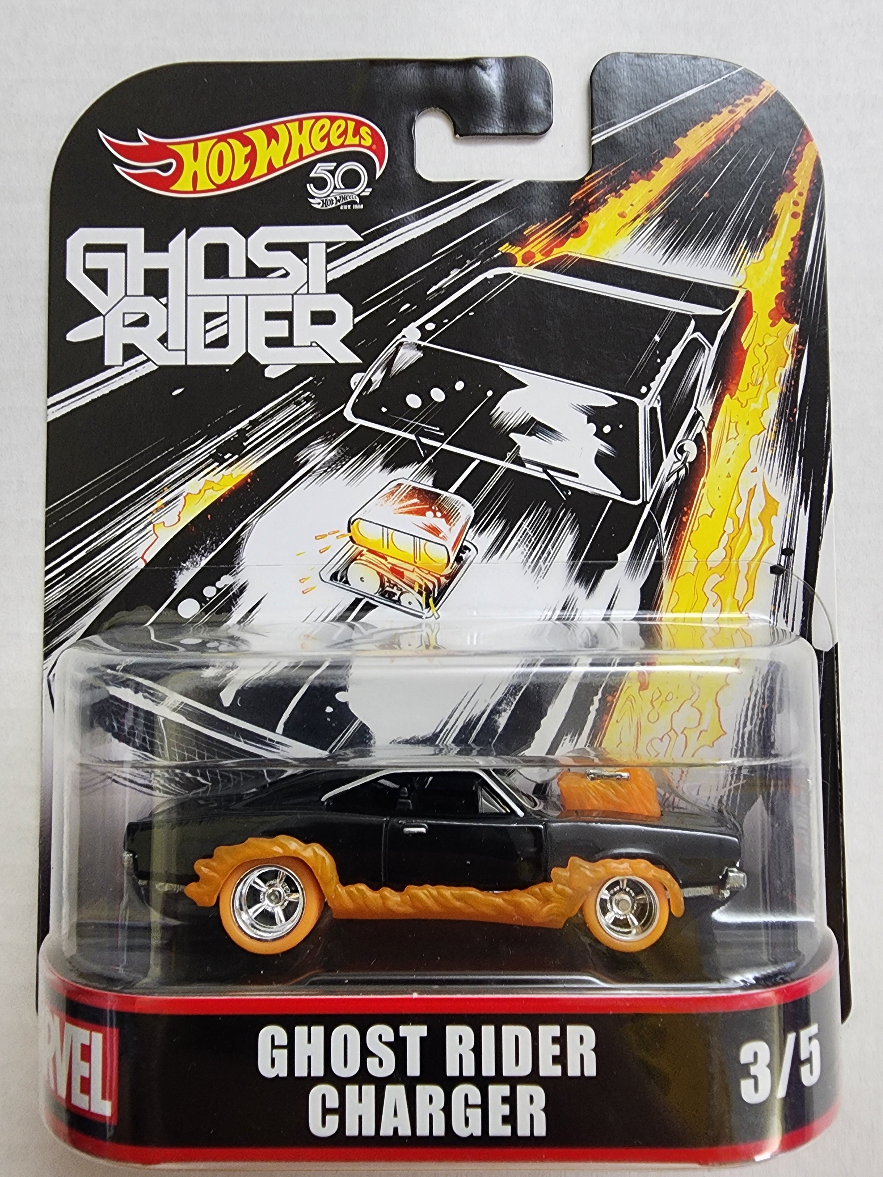 Ghost Rider Wheel Hot wheels Premium 1/64 Ghost Rider Dodge Charger – Chase Diecast Haus
