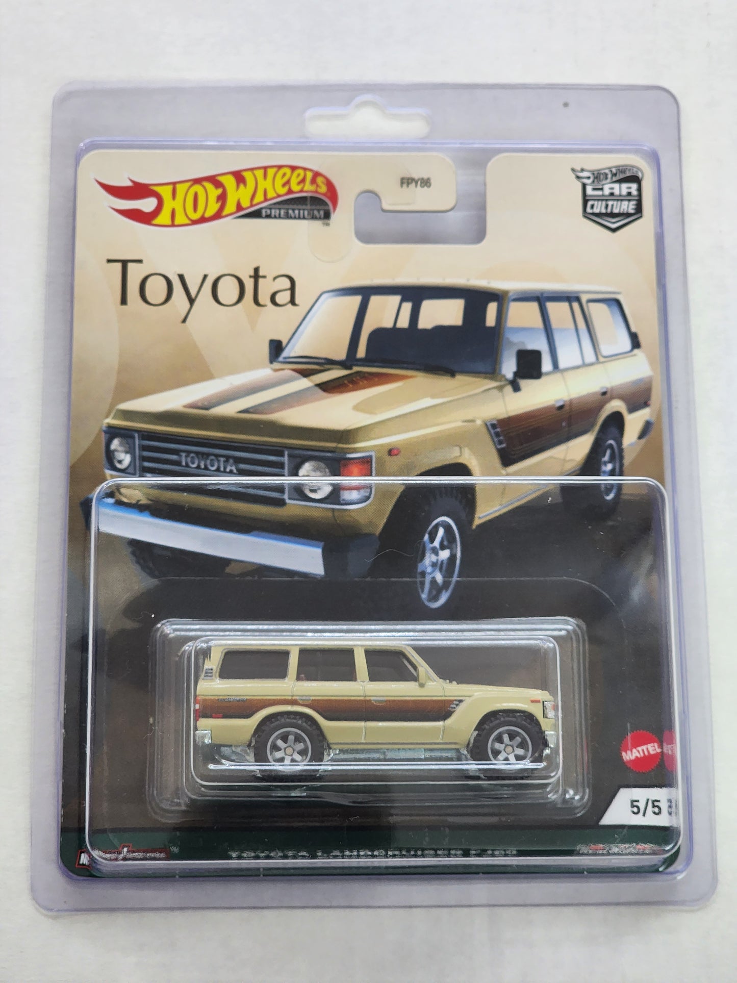 Hot Wheels Premium Car Culture Toyota Toyota Land Cruiser Fj60