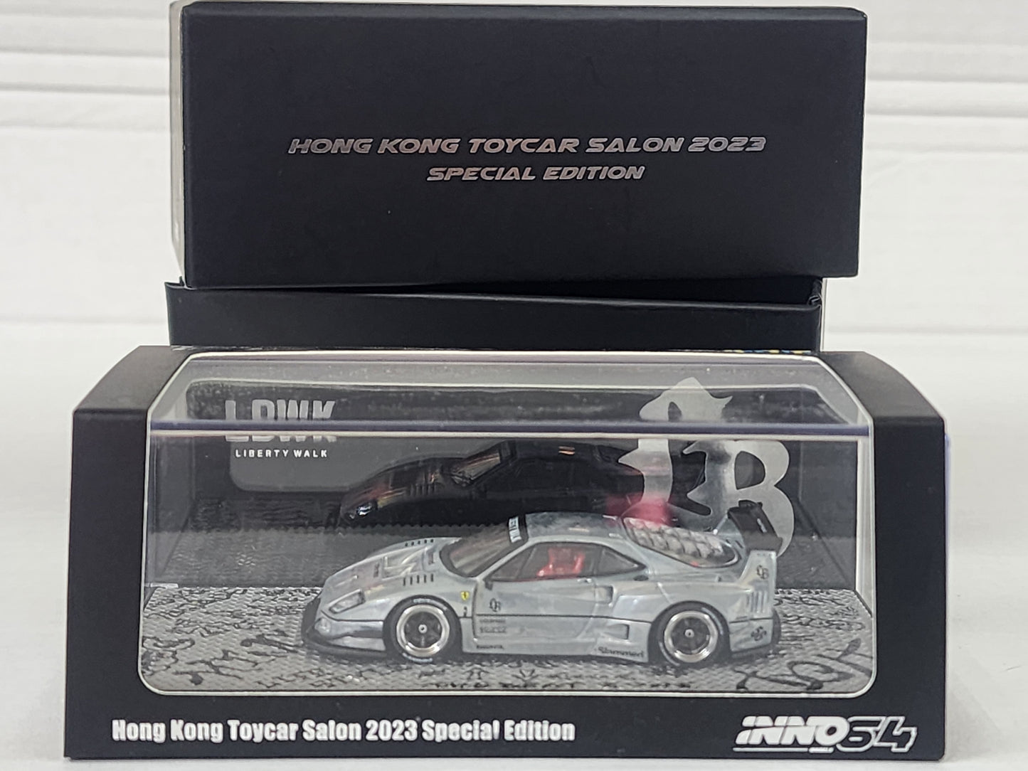 Inno64 Liberty Walk F40 Ferrari Hong Kong Toycar Salon 2023 Special Edition Chase