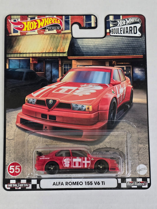 Hot wheels Premium Boulevard No.55 Alfa Romeo 155 V6 Ti