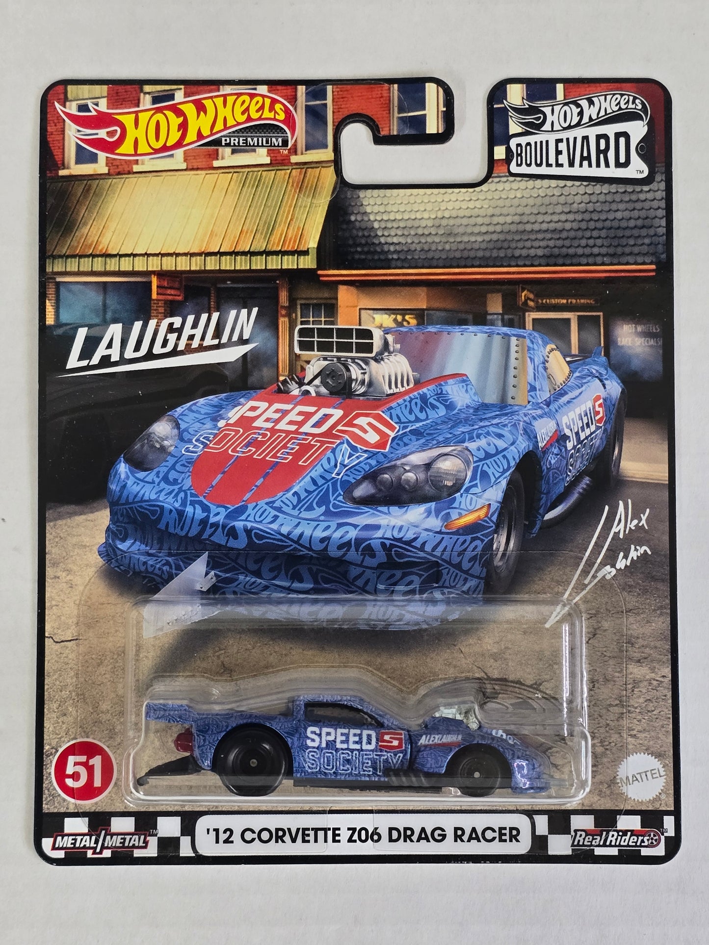 Hot wheels Boulevard no.51 '12 Corvette Z06 Drag Racer