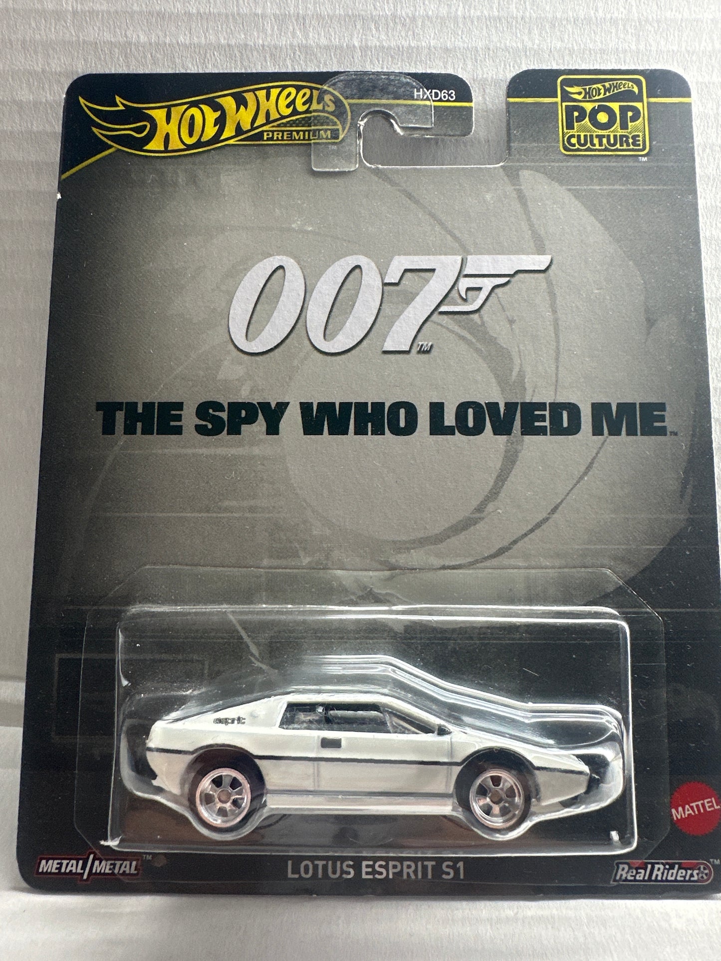 Hot Wheels 2024 Premium Pop Culture Lotus Esprit S1 007 The Spy Who Loved Me