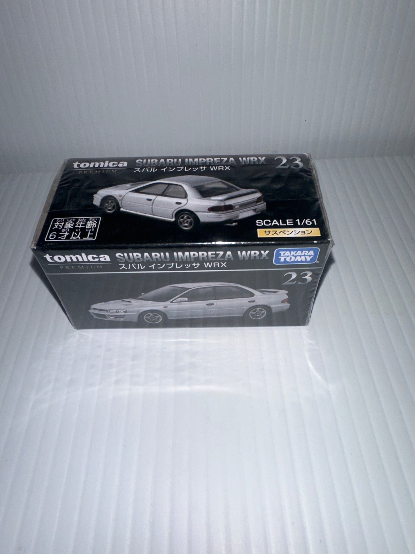 Tomica Premium Subaru Impreza WRX 1.61 white new no 23