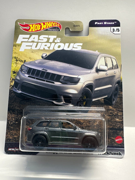 Hot Wheels The Fast and Furious Jeep Grand Cherokee Trackhawk 1:64 Car