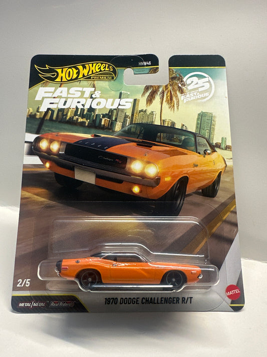 2026 Hot Wheels Premium Fast & Furious 25th Anniversary`70 Dodge Challenger R/T