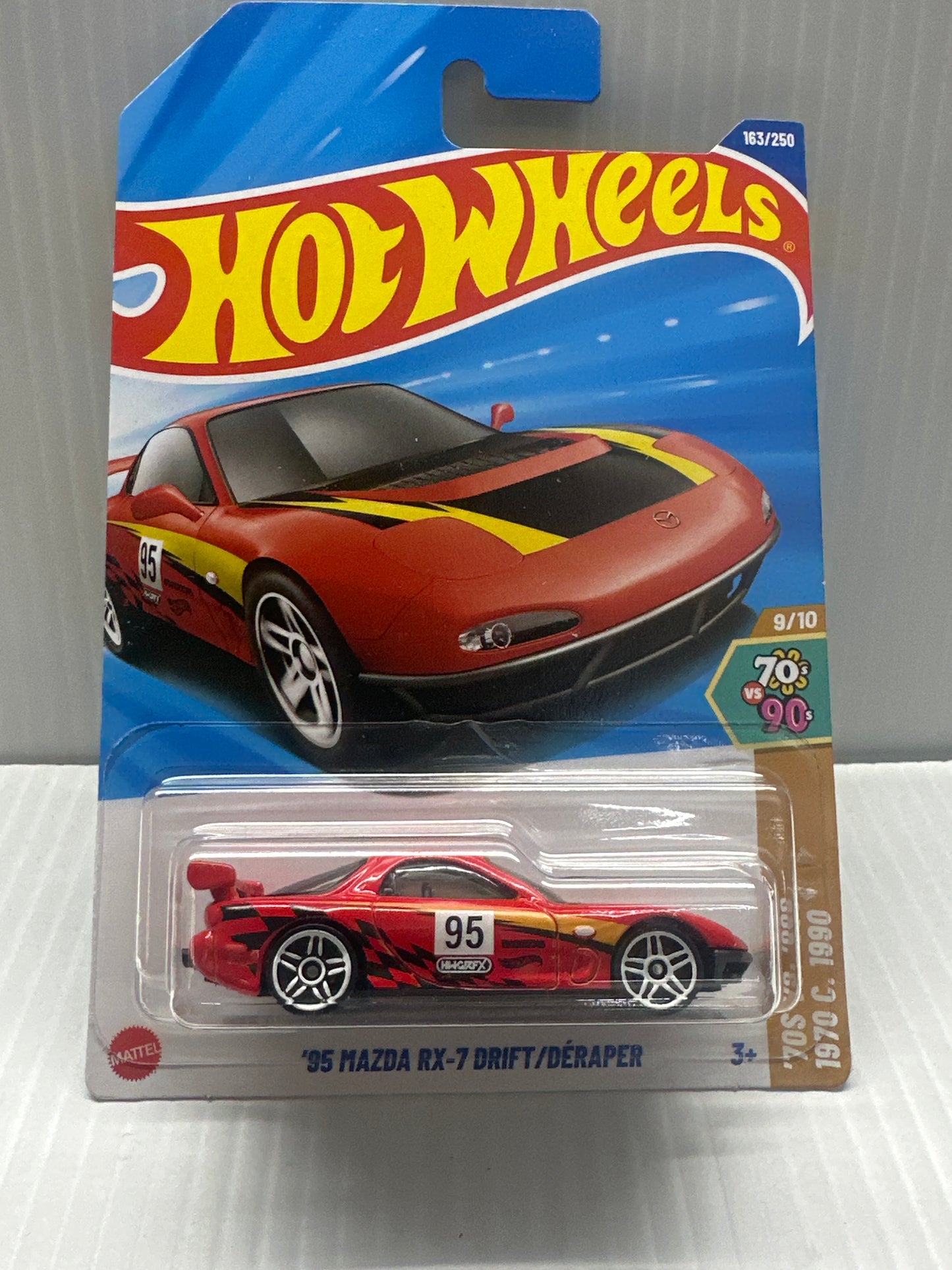 2025 Hot Wheels - '95 Mazda RX-7 Drift (HW '70s vs '90s 9/10)