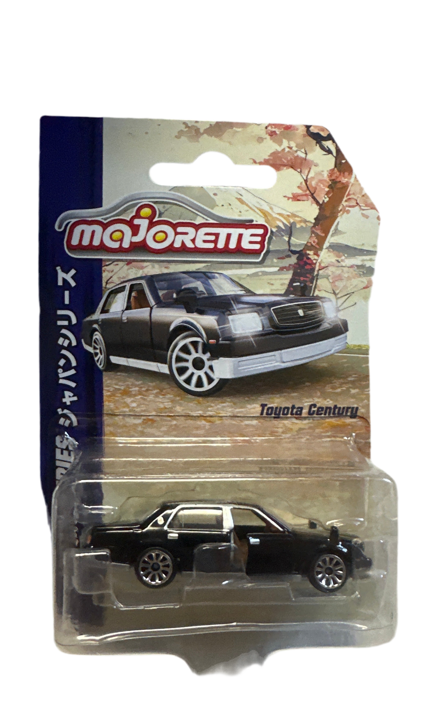 Majorette Japan Series Toyota Century black. metal DieCast.