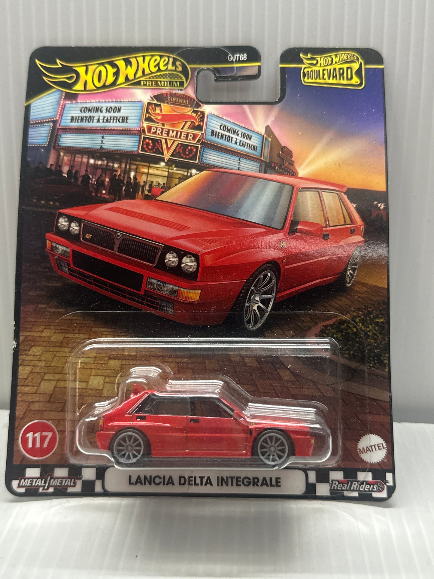 2025 HOT WHEELS Boulevard #117 - Lancia Delta Integrale (Red) HW Hotwheels