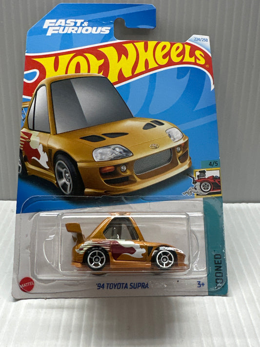 HOT WHEELS ‘94 TOYOTA SUPRA FAST & FURIOUS HW TOONED