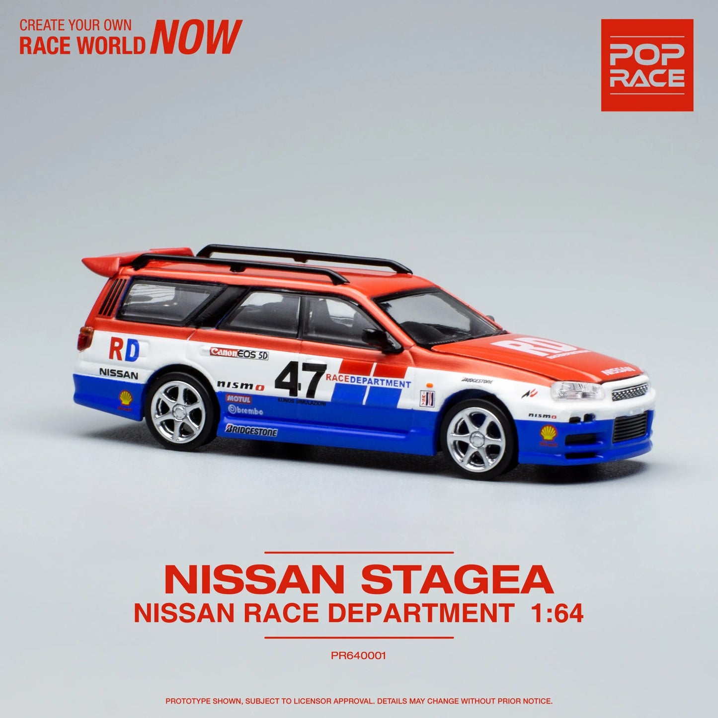 Pop Race PR64-01 Nissan Stagea Rb25 Race Dept.