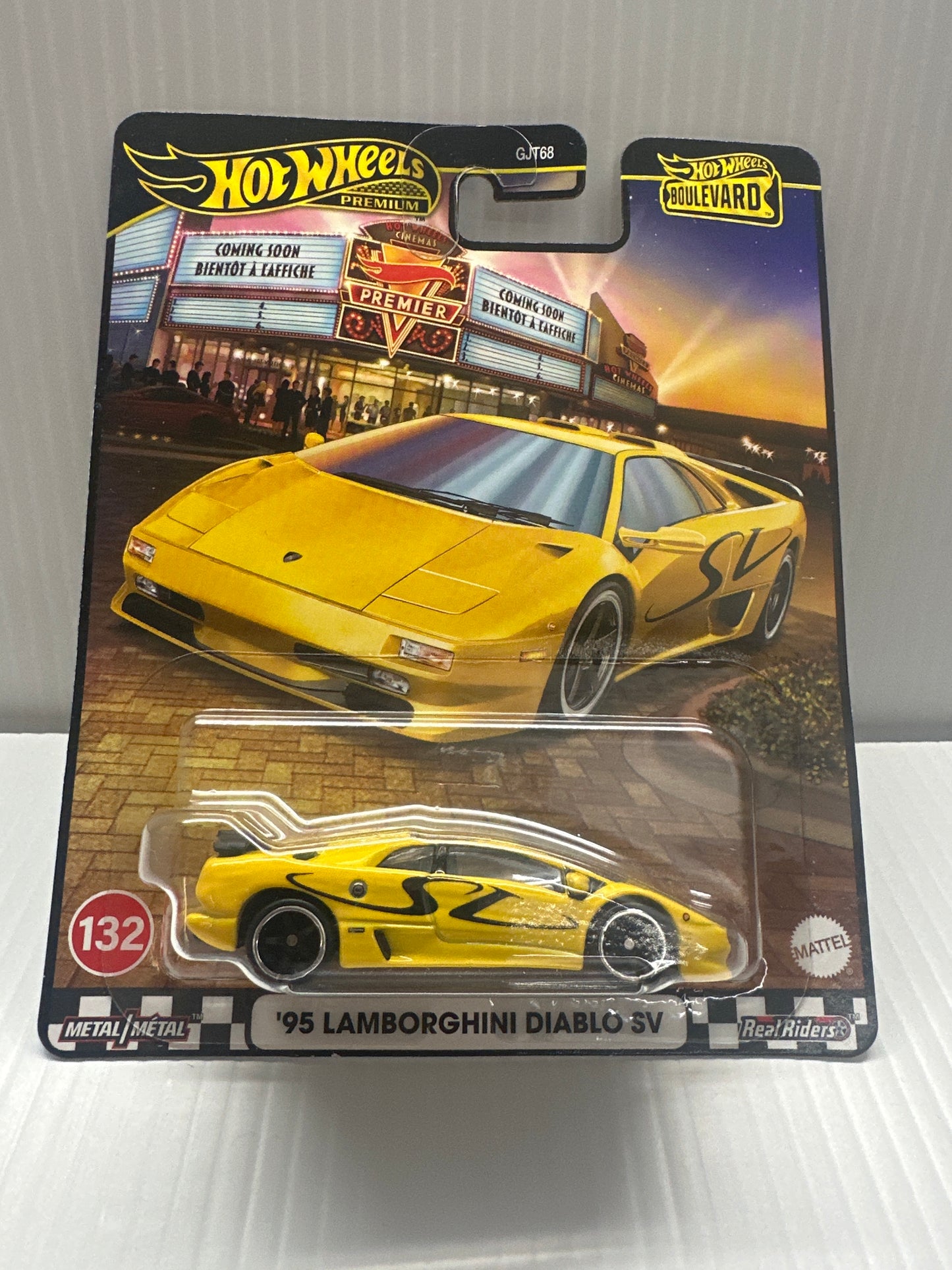 2025 Hot Wheels Premium Boulevard #132 '95 LAMBORGHINI DIABLO SV