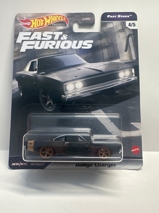 HOT WHEELS DODGE CHARGER FAST & FURIOUS PREMIUM fast star 4/5
