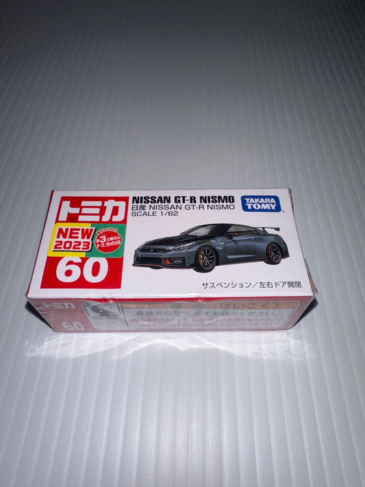Tomica Takara Tomy Nissan skyline R35 GT-R Nismo 1.62 steel blue no60