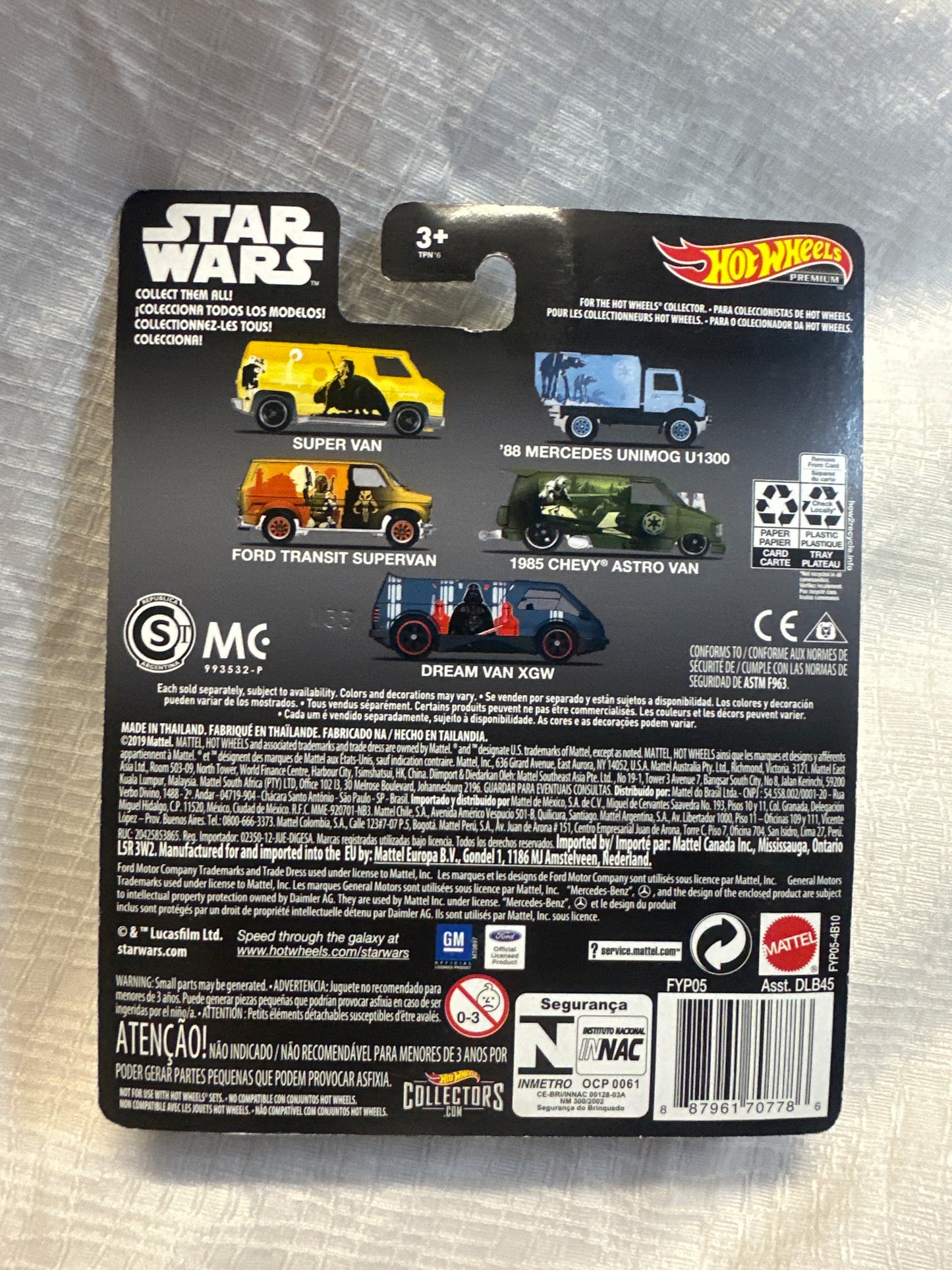 2019 Hot Wheels Star Wars 88 Mercedes UNIMOG U1300 Crush The Rebellion 2/5