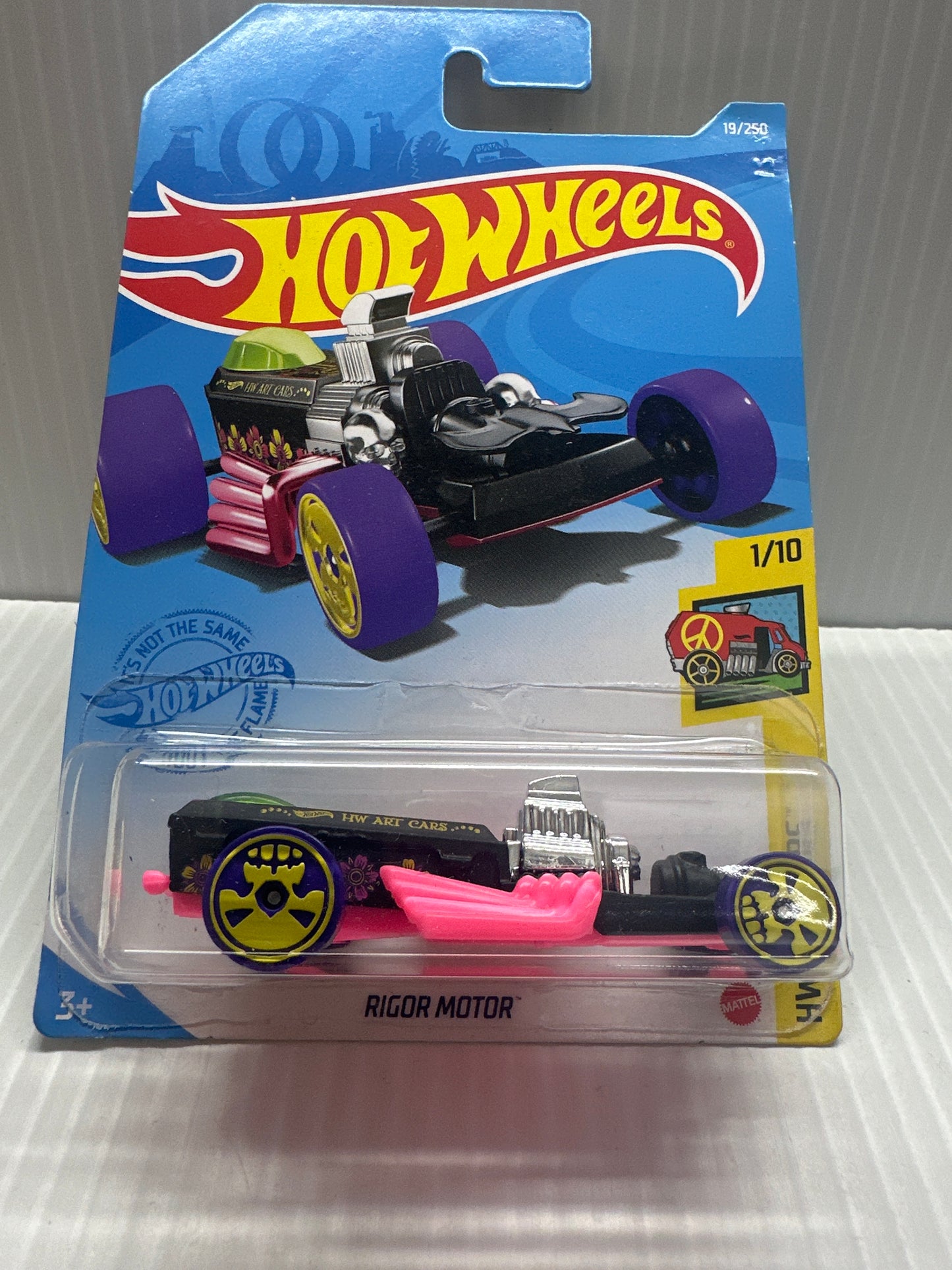 Hot Wheels - 2021 HW Art Cars 1/10 Rigor Motor 19/250 (BBGTB49)