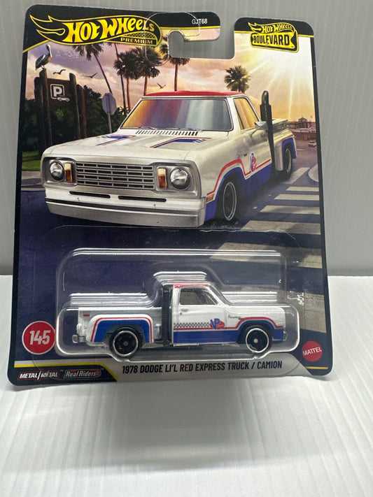 2026 Hot Wheels Boulevard , 1978 Dodge LI'L Red Express Truck