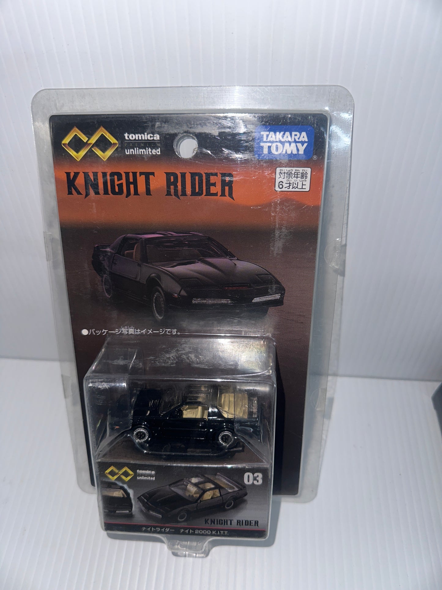 Tomica Takara Tomy Premium Unlimited No.03 Knight Rider - Knight 2000 K.I.T.T.