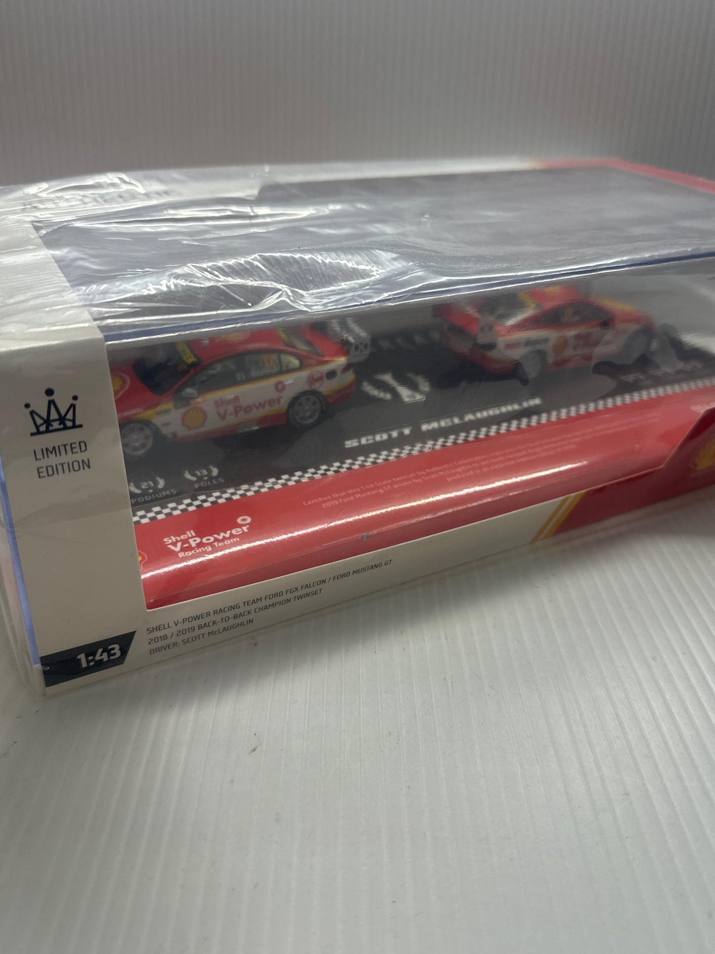 Shell V-Power Racing Team #17 Ford FGX Falcon / Mustang GT Supercars - Back-To-Back Champion no 148/1000
