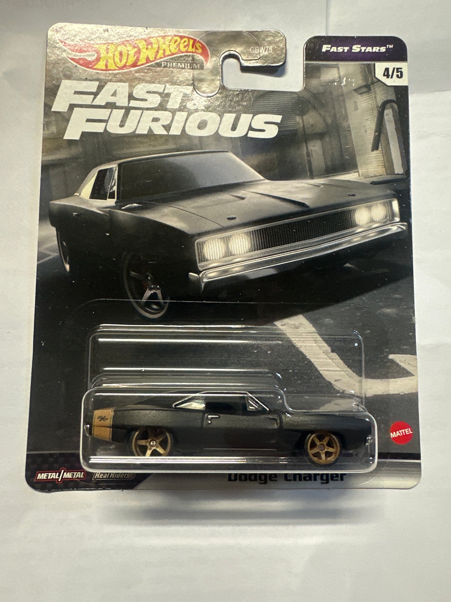 Hot Wheels Premium Fast & Furious fast Stars Dodge Charger 4/5