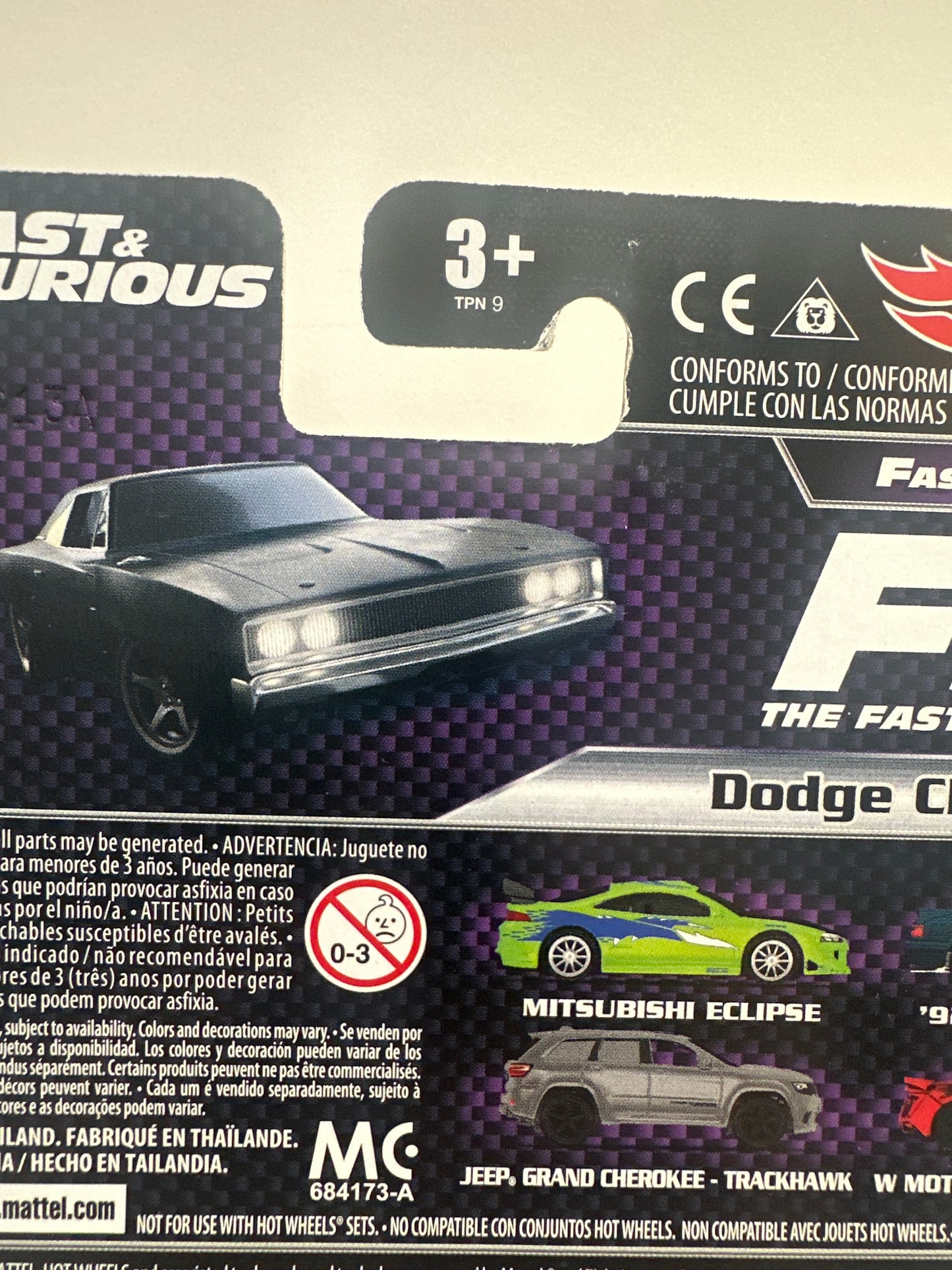 HOT WHEELS DODGE CHARGER FAST & FURIOUS PREMIUM fast star 4/5