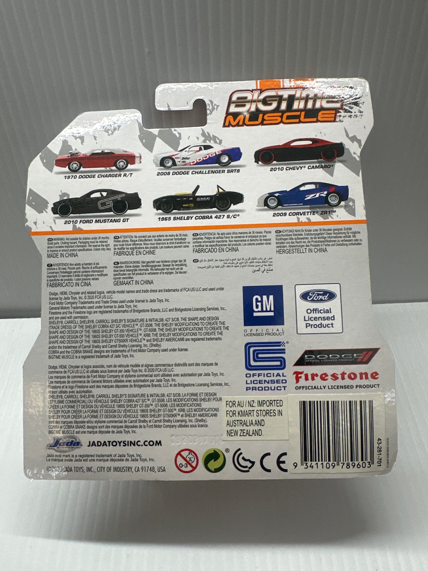 JADA Bigtime Muscle 2020 🚗 1970 DODGE CHARGE R/T 🚗1:64 Scale Diecast Model Car