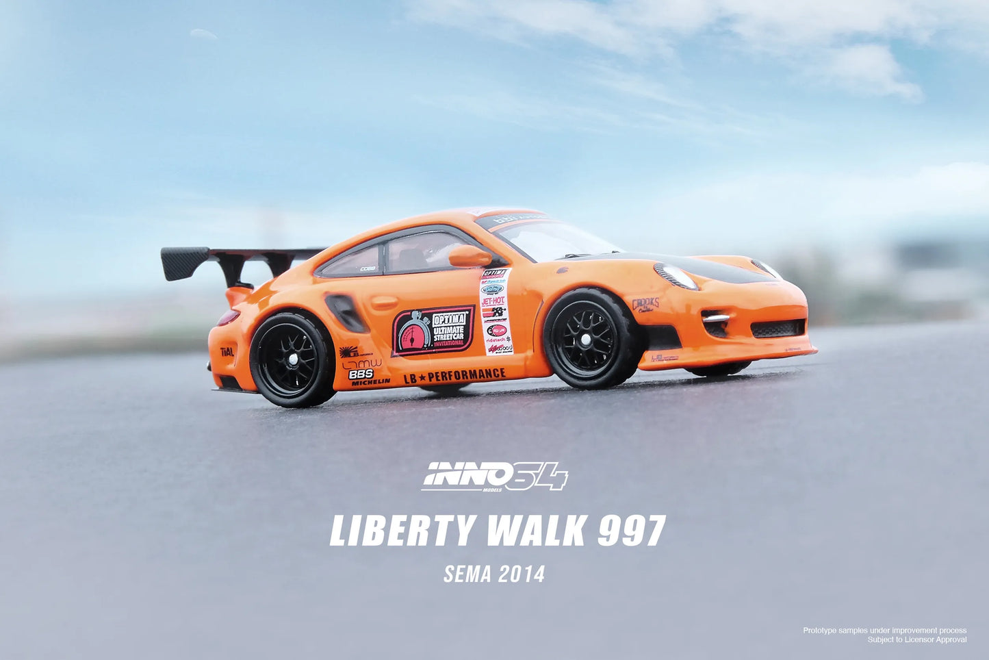 Inno64 Porsche 997 Lbwk Semac 2014