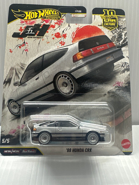 Hot Wheels car culture 88 Honda CRX Japan Historics 5 2025