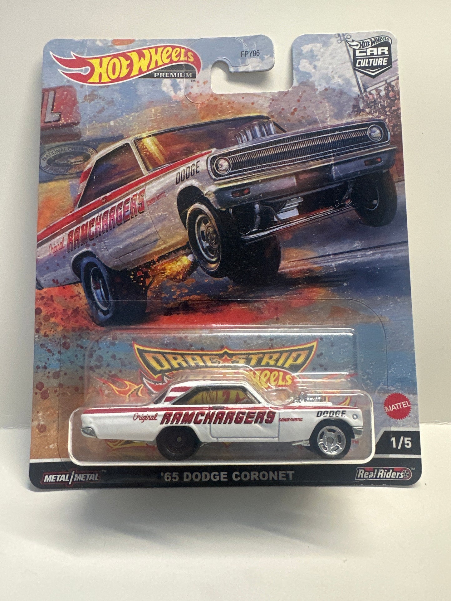 HOT WHEELS 2023 CAR CULTURE Drag Strip Demons ‘65 Dodge Coronet 2023