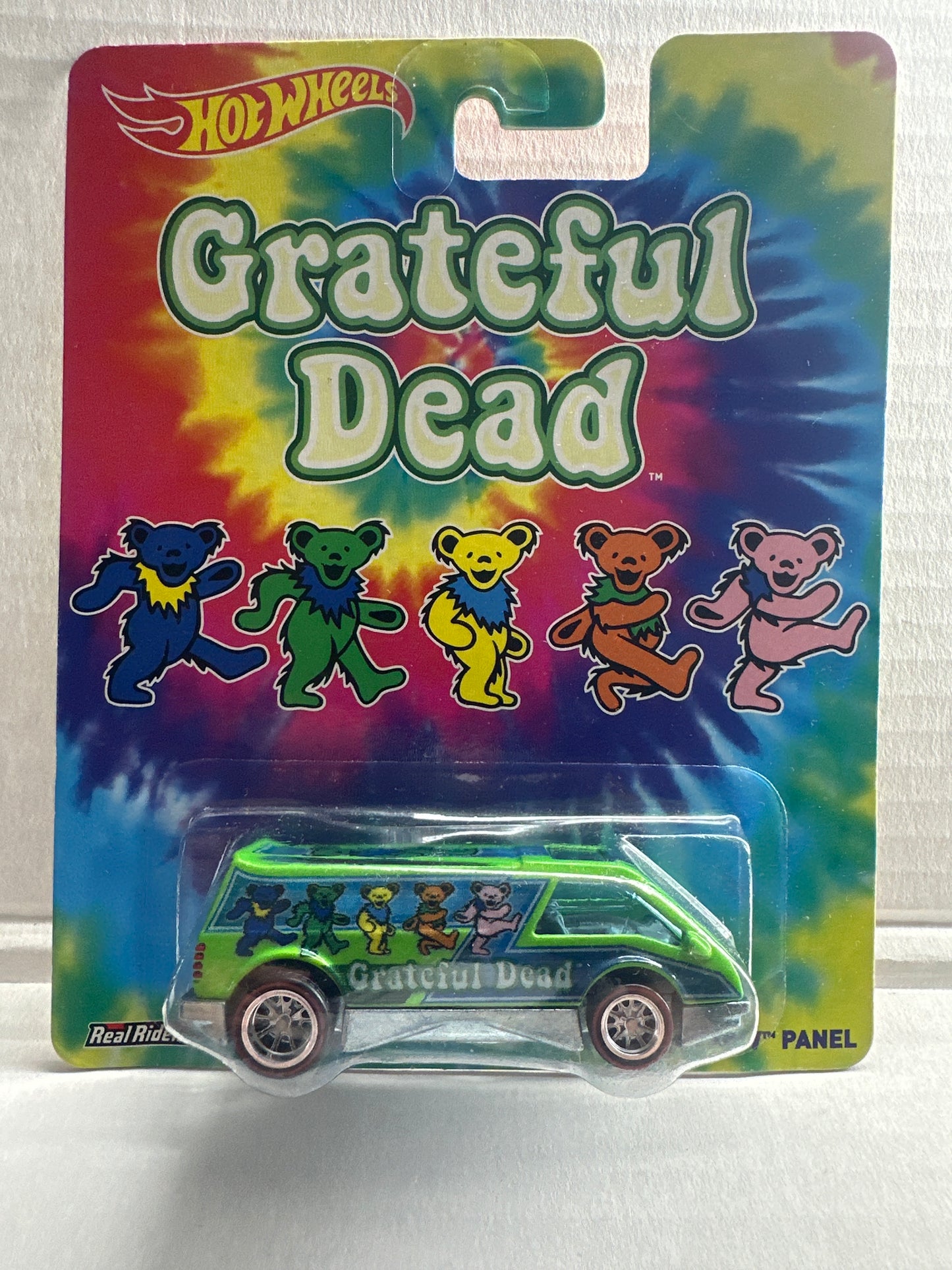 Hot Wheels Real Rider Grateful Dead Dream Van XGW Panel New/Sealed
