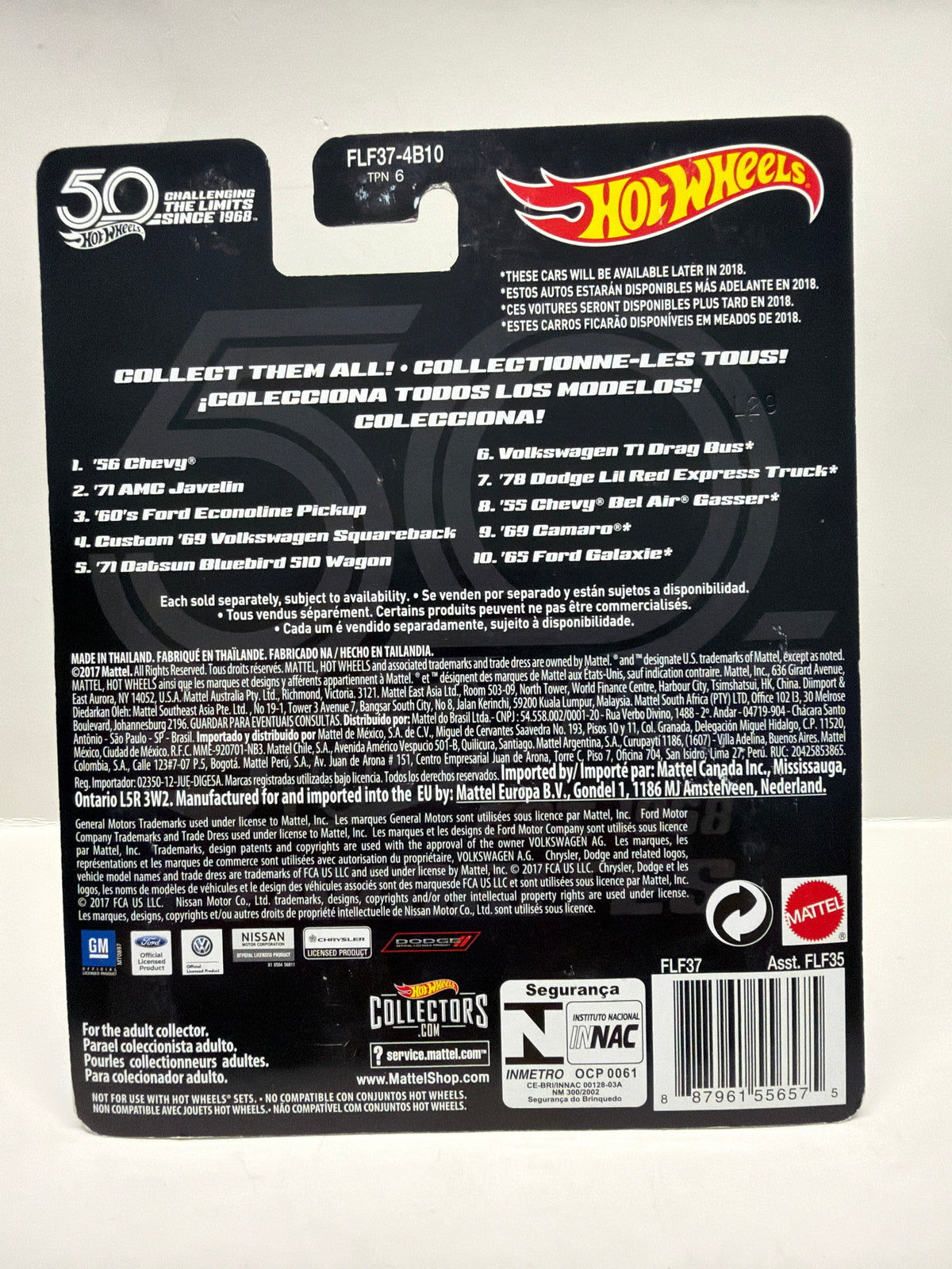 Hot Wheels 50 Years Favorites Favourites 71 AMC Javelin