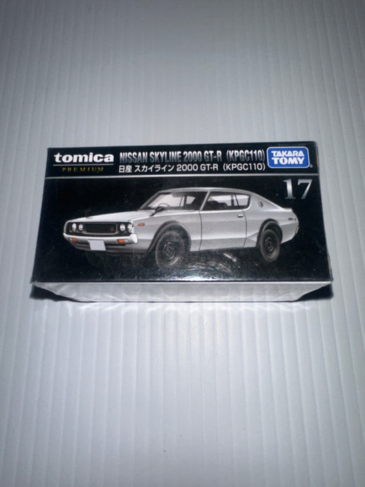 Tomica Premium Nissan skyline 2000 GT-R 1.61 new no 17 (KOGC110)