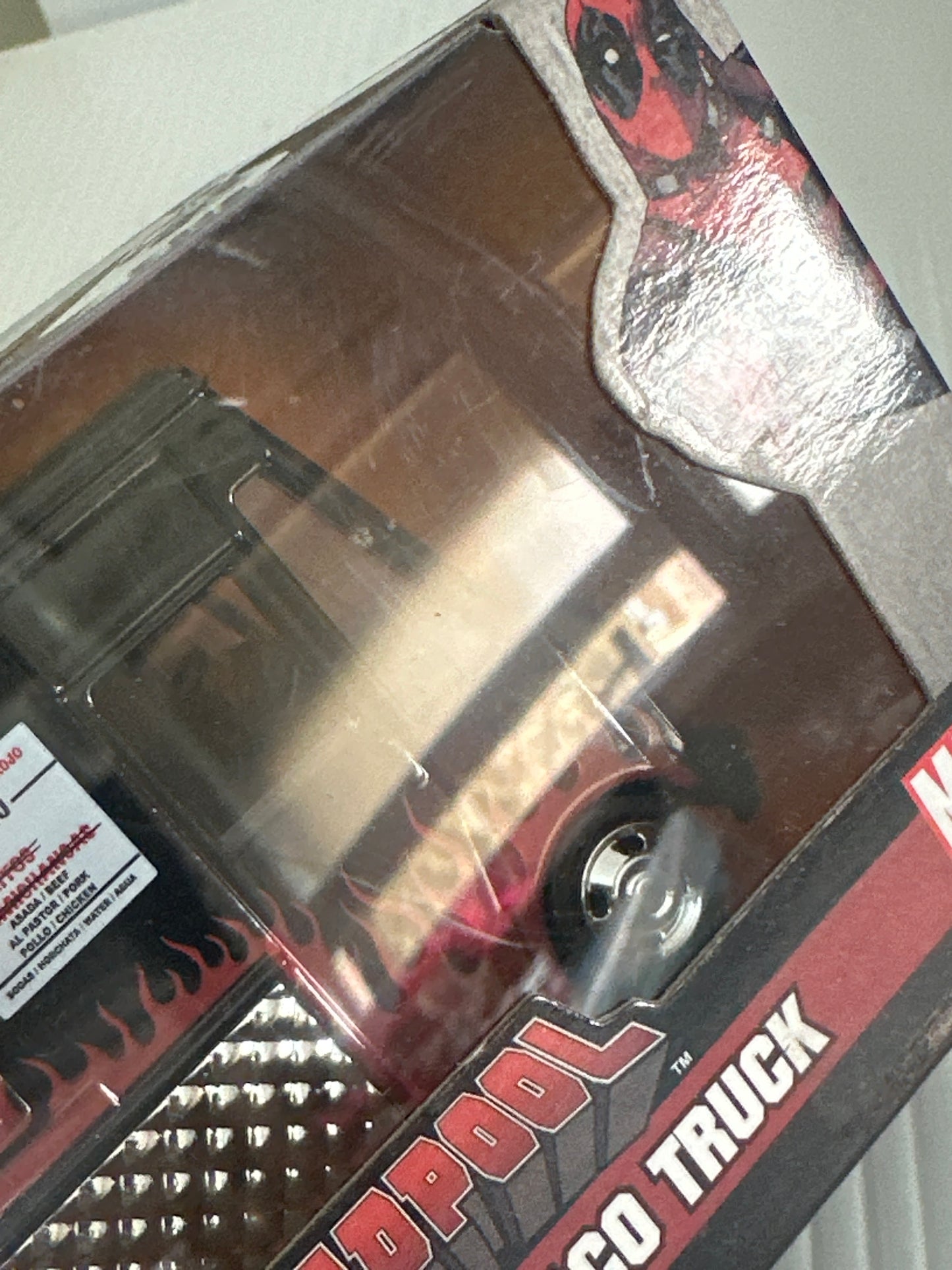 Deadpool Taco Truck Black Red Marvel 1:32 Scale Jada