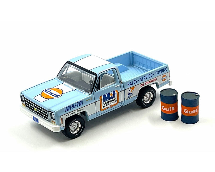 Autoworld 1/64 1978 Chevy C-10 Gulf