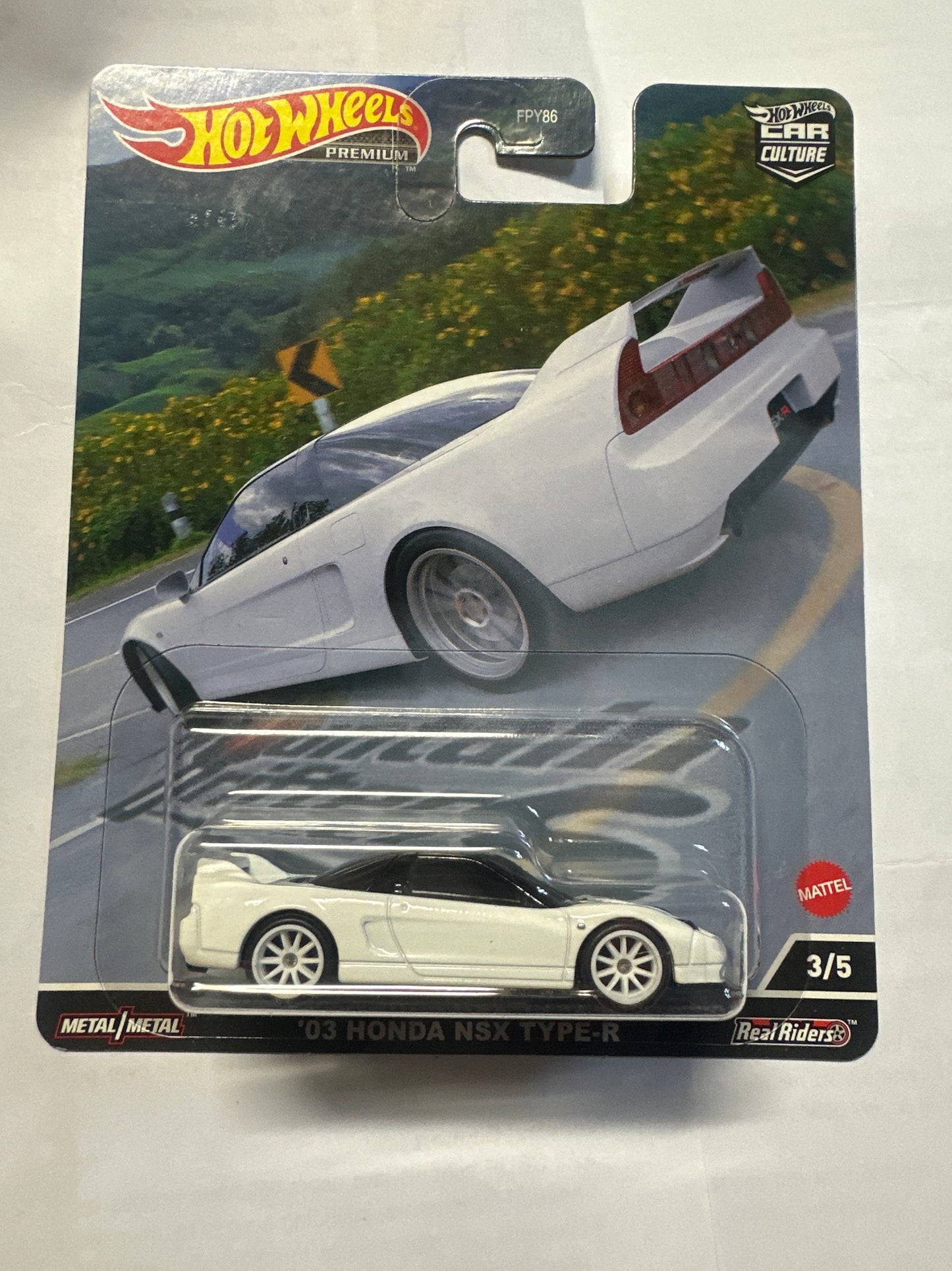 Hot Wheels 2022 Car Culture Mountain Drifters '03 Honda NSX Type R