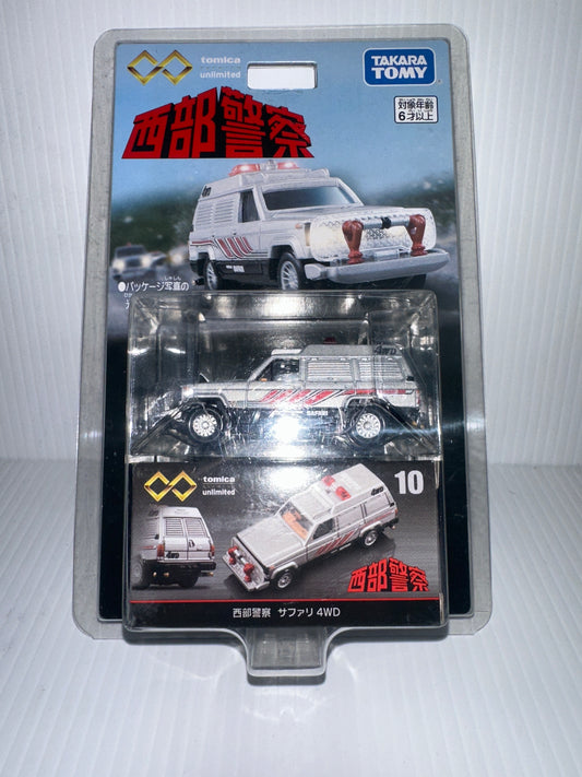 Takara Tomy / Tomica Premium Unlimited Seibu Keisatsu Nissan Safari 4WD