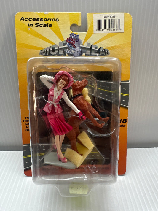 FAST WOMEN EMILY/PINK MOTORHEAD 1.18 scale