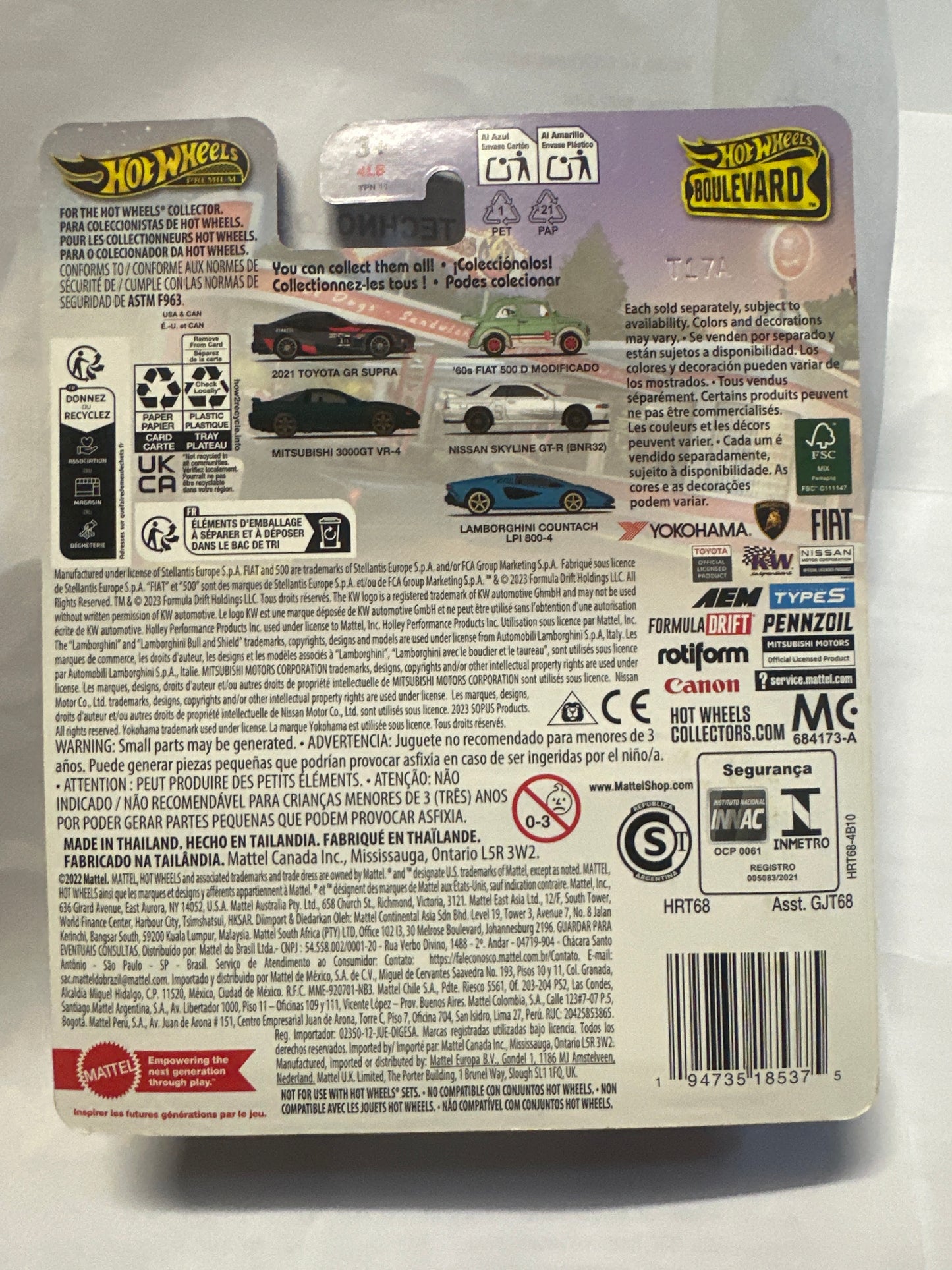 2024 HOT WHEELS PREMIUM BOULEVARD 98 MITSUBISHI 3000GT VR-4 GREEN