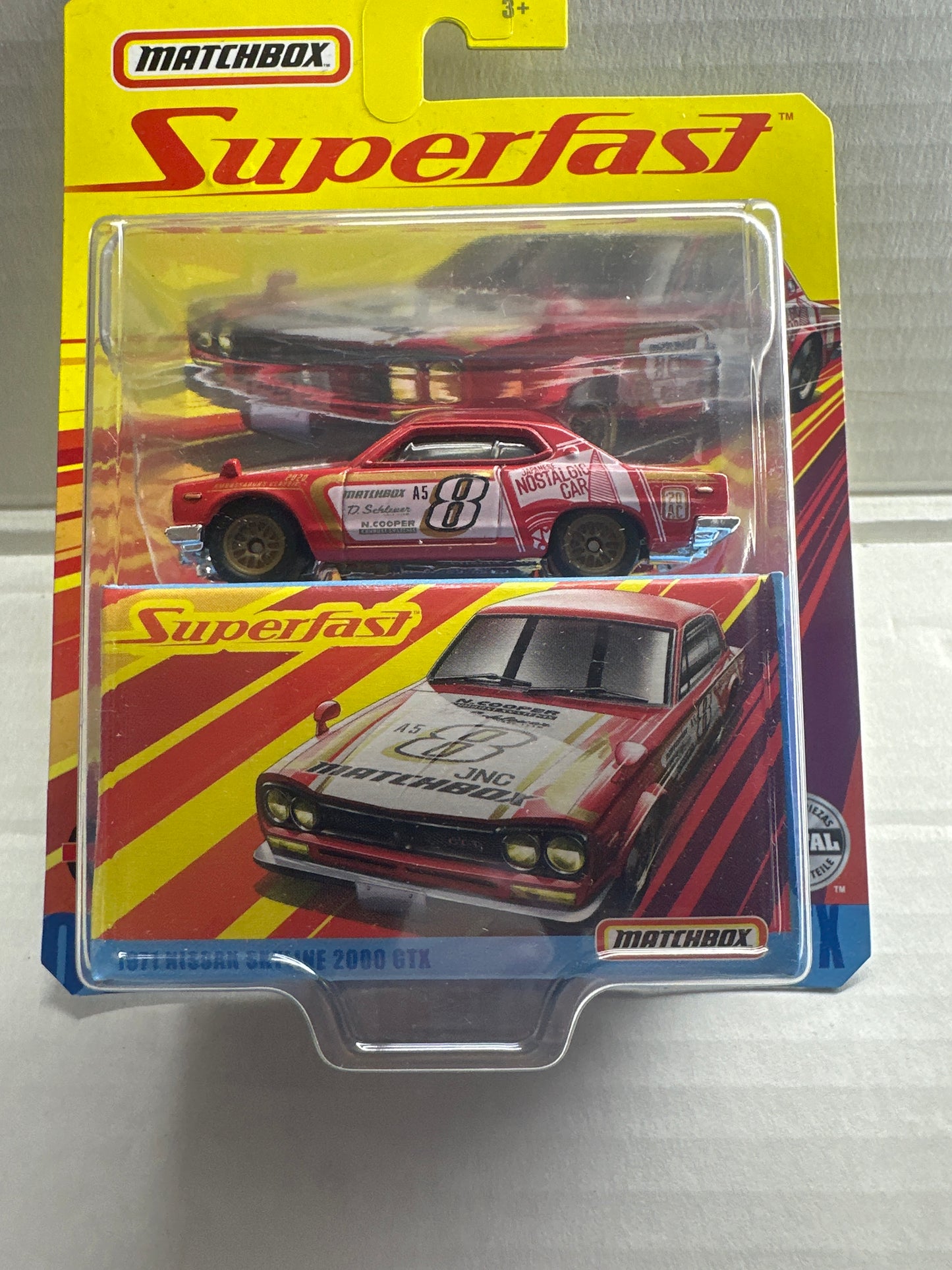 Matchbox - 2020 Superfast 09 1971 Nissan Skyline 2000 GTX (BBGKP50)