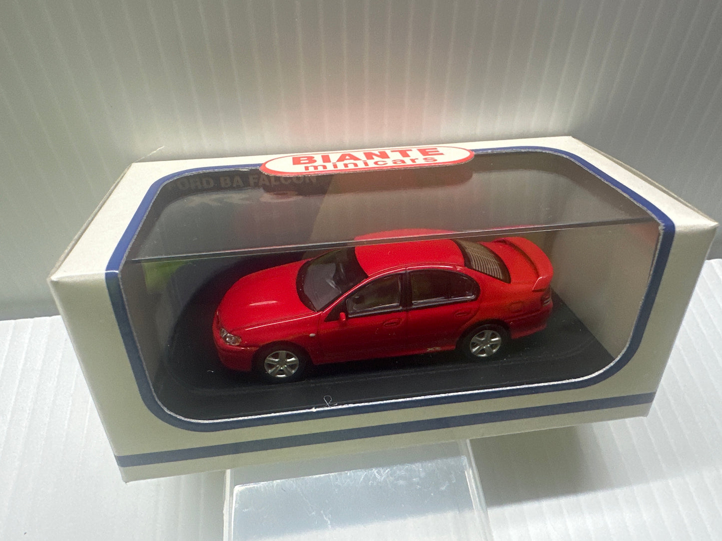 1:64 Biante Ford BA Falcon XR8 Sedan in red