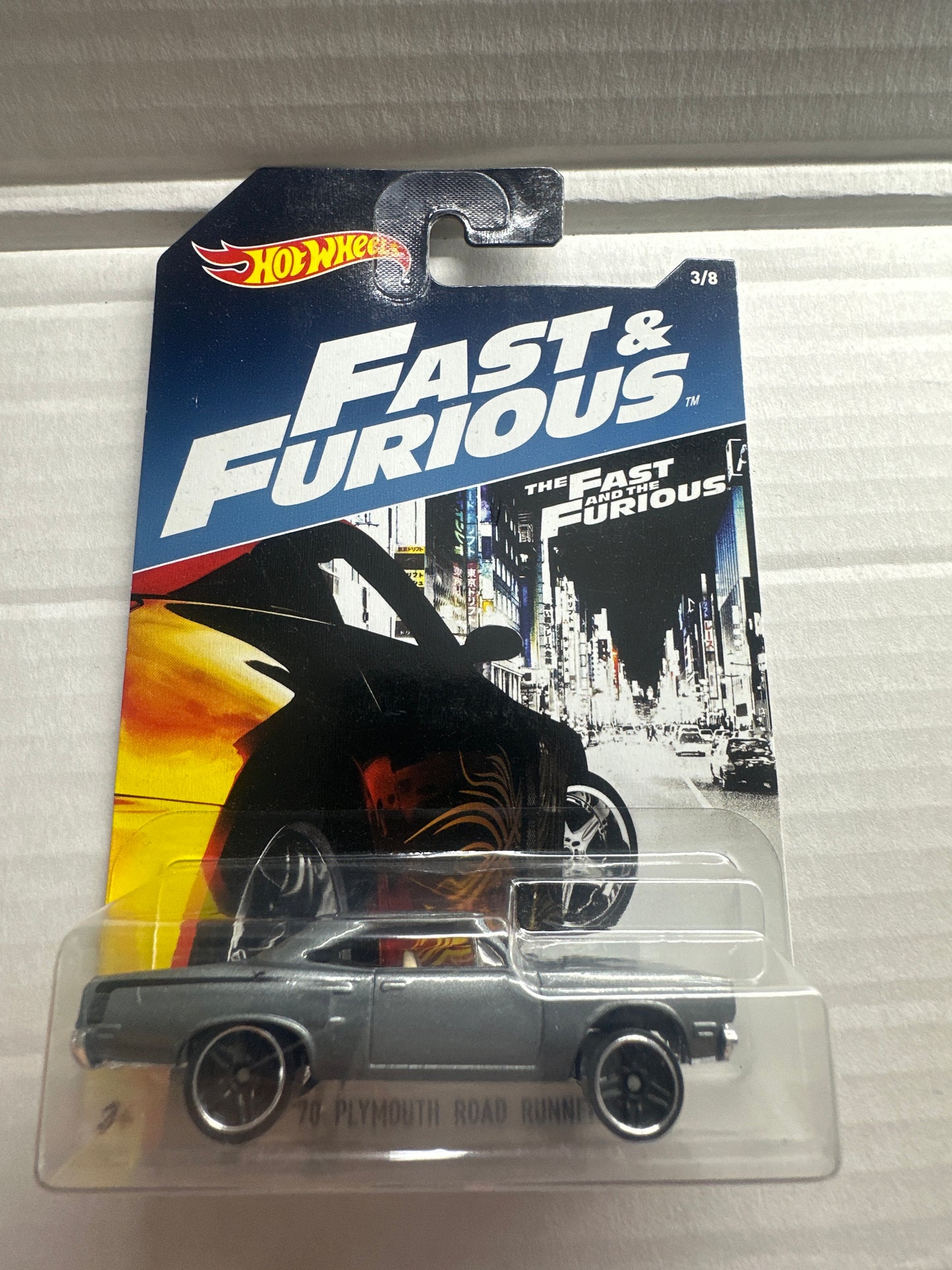 Hot Wheels 2017 Fast & the Furious Series 1:64 - '70 PLYMOUTH ROAD RUNNER #3/8