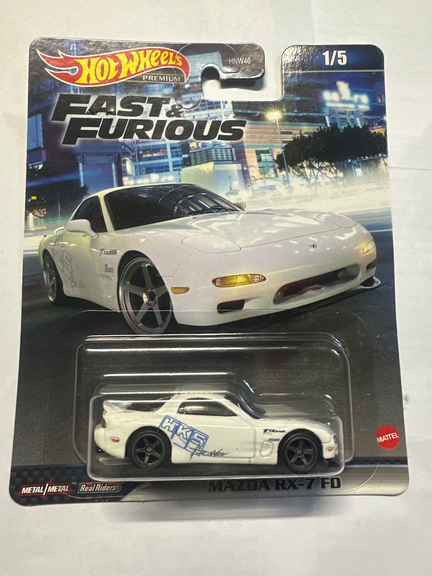 Hot Wheels Premium Fast & Furious Mazda RX-7 FD #1/5 New 2023 Series